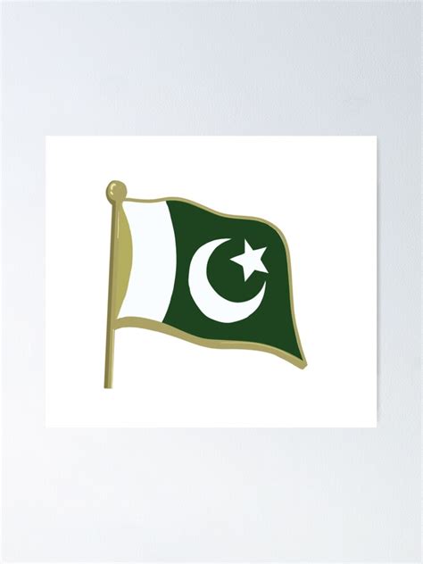 "Classic Metal Badge Pakistani Flag Design " Poster for Sale by theOneWhoDraws | Redbubble