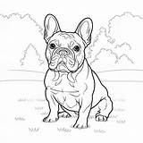 Free French Bulldog coloring Page  Download Print Or Color Online For sketch template