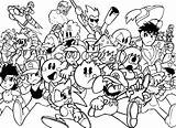 Video Game Character Coloring Pages At GetColoringscom  Free sketch template