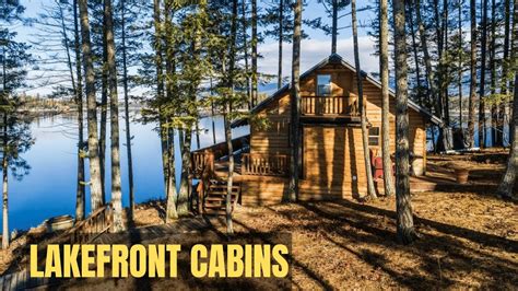 Top 10 Lakefront Cabins | Airbnb - YouTube