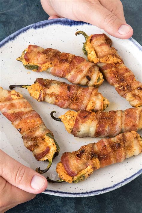 Bacon Wrapped Jalapeno Poppers - Recipe - Chili Pepper Madness