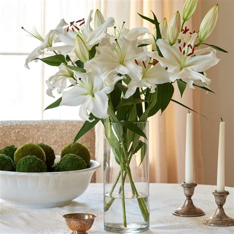 Fragrant White Lily Bouquet | White Flower Farm