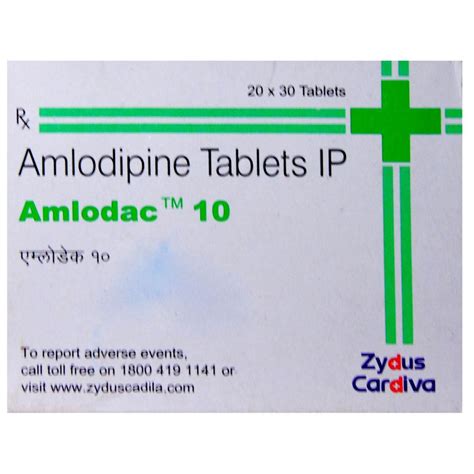 Amlodac 10 Tablet | Uses, Side Effects, Price | Apollo Pharmacy