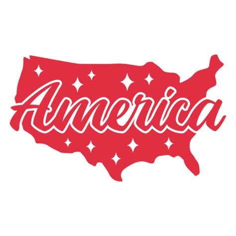 USA Map Cutout PNG Badge Free Clipart Download | FreeImages