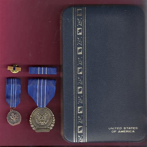 State Department Meritorious Honor Award medal in case with mini, lapel ...