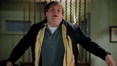 Chris Farley Getting Bored Off-Screen Led To Tommy Boy's Most Famous Scene