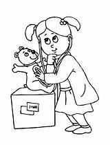 Doctor Coloring Pages  Best For Kids sketch template