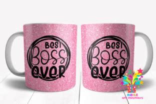 Best Boss Ever Mug Sublimation Design #2 Graphic by Marila Designs · Creative Fabrica
