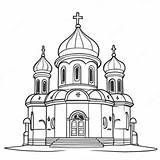 Beautiful Orthodox Church Coloring Page  Pagescom sketch template