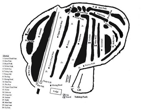 Hermon Mountain Trail map - Freeride