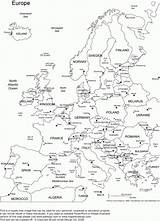Europe Map Countries Coloring Page Sketch sketch template