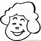 Coloring Pages Smile 6 Peoples > Others  Free Printable coloring sketch template