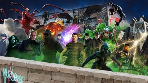 Spider-man Movie Villains Wallpaper by Thekingblader995 on DeviantArt