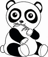 Printable Panda Coloring Pages sketch template