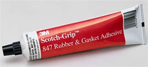 3M 847 Brown Nitrile High Performance Rubber and Gasket Adhesive, 5 ...