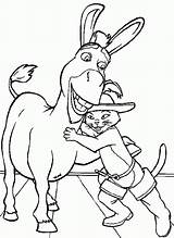 Puss In Boots Coloring Pages Printable sketch template