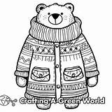 Winter Clothes Coloring Pages  Free & Printable sketch template