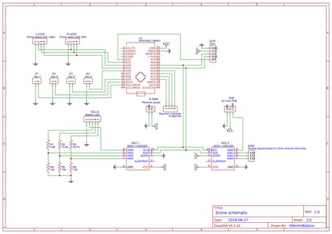 Arduino drone - EasyEDA open source hardware lab