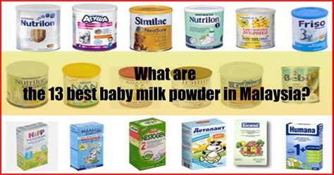 Top 13 Best Baby Milk Powder in Malaysia (Popular Picks)