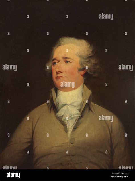 John Trumbull Alexander Hamilton c. 1792 Stock Photo - Alamy