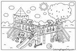 20  Playground Coloring Pages Free Printable PDF & Online sketch template