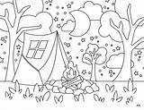 Camping Coloring Pages  25 FREE Printables PrintaBulk sketch template