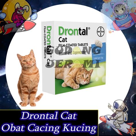 Drontal CAT Worm Medicine 1 Tablet | Shopee Philippines