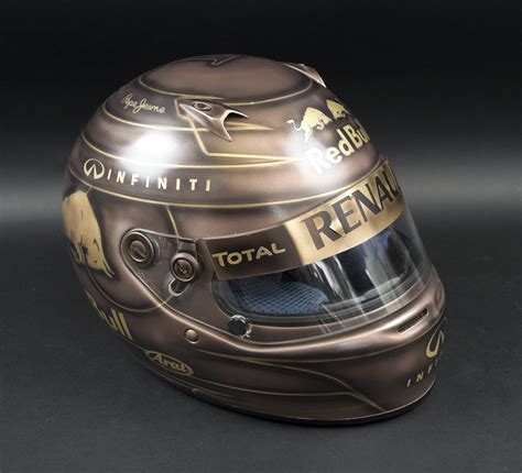 SEBASTIAN VETTEL REPLICA RED BULL RACING HELMET, Arai replica of the ...