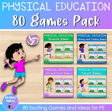 Physical Education - 80 Games Pack | Made By Teachers