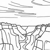 Grand Canyon Sunset Coloring Page 29585 23379 sketch template