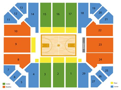 Haas Pavilion Seating Chart | Cheap Tickets ASAP