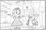 Agent Oso To Print Coloring Page  Free Printable Pages For Kids sketch template