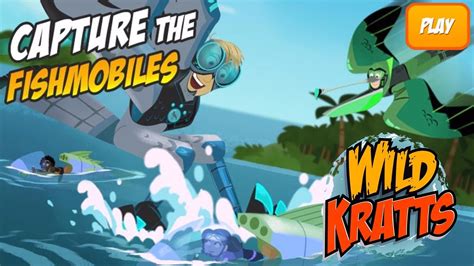 Wild Kratts Capture the FishMobiles (PBS Kids Games) Kid Game Video ...