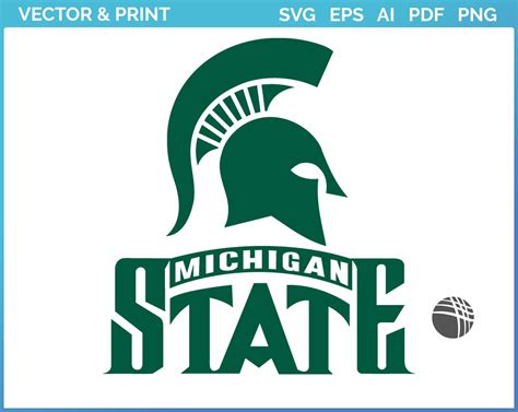 Michigan State Spartans Logo Vector