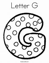 25  Letter G Coloring Pages For Kids sketch template