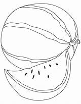 Watermelon Fruit coloring Page  Download Print Or Color Online For Free sketch template