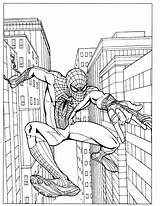 Spider man Coloring Pages  Home 3DF sketch template