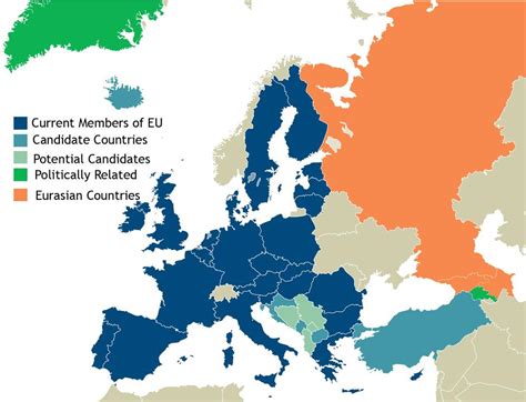 Political Map of Europe | Map of Europe | Europe Map