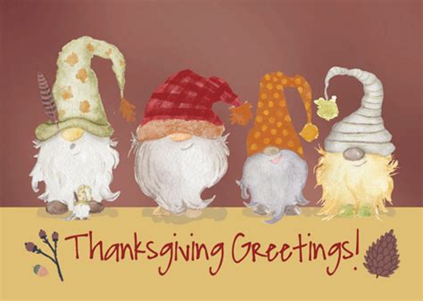 Funny Gnome Thanksgiving Greetings. Free Happy Thanksgiving eCards ...