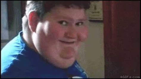 [FUNNY VIDEO #2] Fat boy with scary look - YouTube