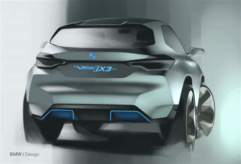 BMW Concept iX3 - Car Body Design