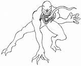 Venom Coloring Pages  Free Printable For Kids sketch template