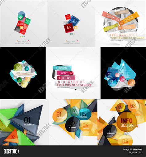 Geometric Banners, Vector & Photo (Free Trial) | Bigstock