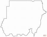 Outline Map Of Sudan coloring Page  Free Printable Coloring Pages sketch template
