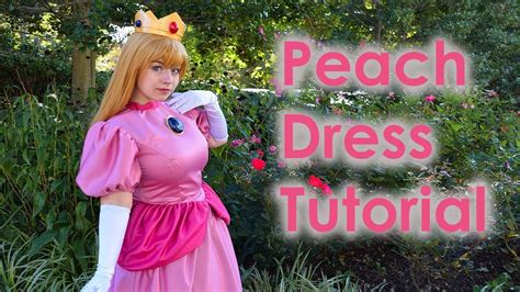 Princess Peach Cosplay Tutorial Part 1: Dress - YouTube