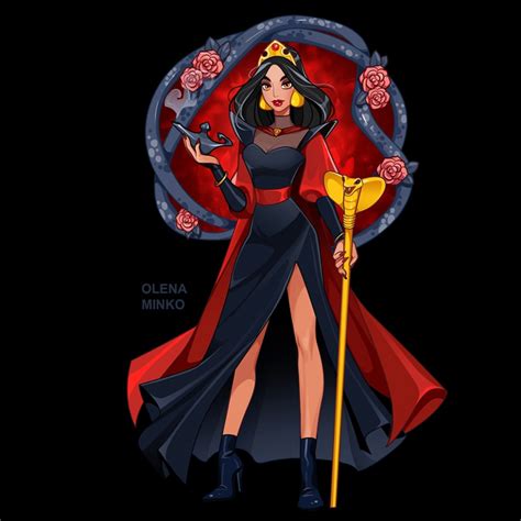 Disney Princesses as gorgeous villains - YouLoveIt.com