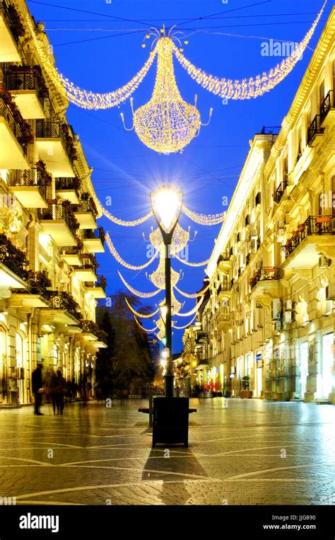 Nizami street, Baku, Azerbaijan Stock Photo - Alamy