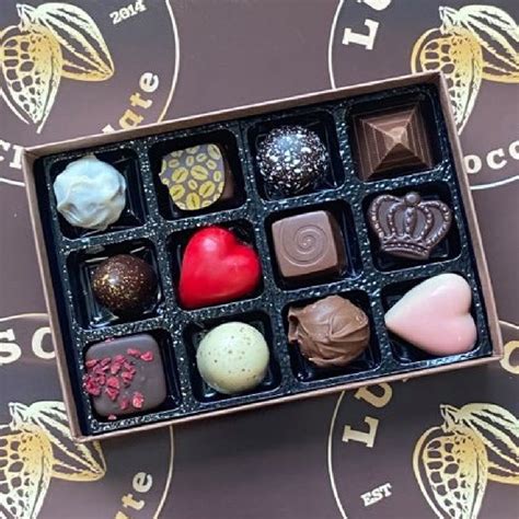 12 Chocolate Gift Box | Luisco Chocolate