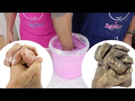 Create a 3D Holding Hands Plaster Cast - using our Adult Hand Casting Kit with our 5L Containers ...