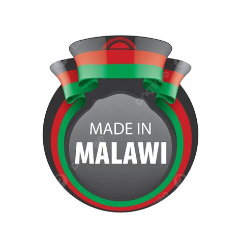 White Background Vector Illustration Of Malawi Flag Graphic Label Political Vector, Graphic ...